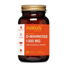 Natoli D-mannose 1300mg 60 capsules